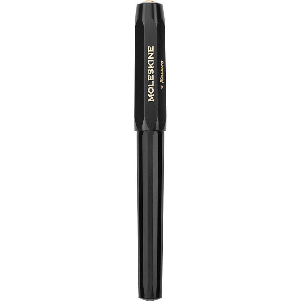 Moleskine Kaweco Ballpoint Pen. Black. Medium Point (0.7 MM). Blue Ink - Image 2