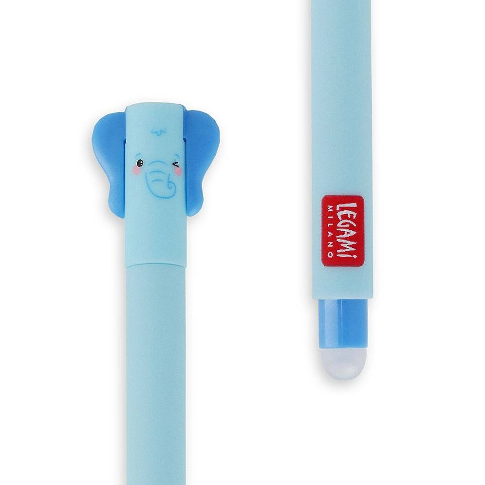 Elephant Erasable Gel Pen - Blue Ink - Image 5