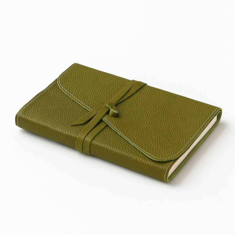 Dark Green Genuine Leather Journal - Image 2
