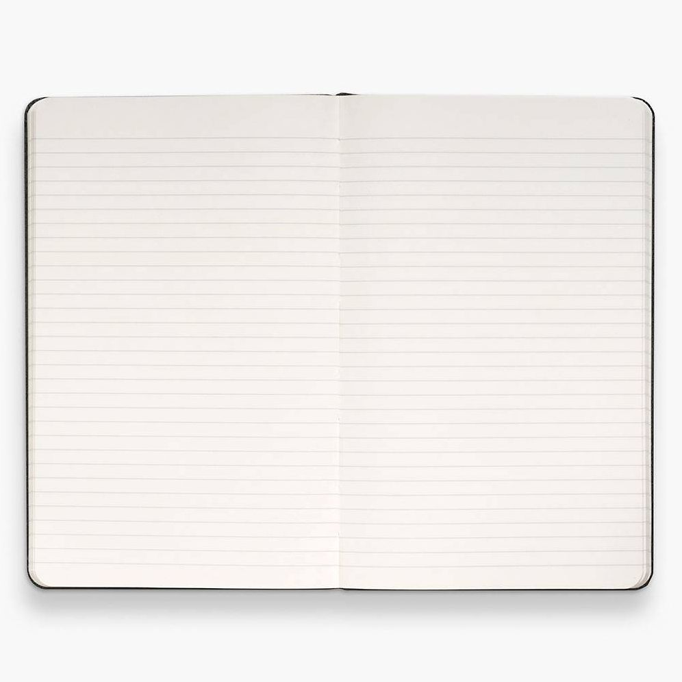 Moleskine Classic Notebook. Large. Ruled. Black. Hard Cover (5 x 8.25) - Image 7