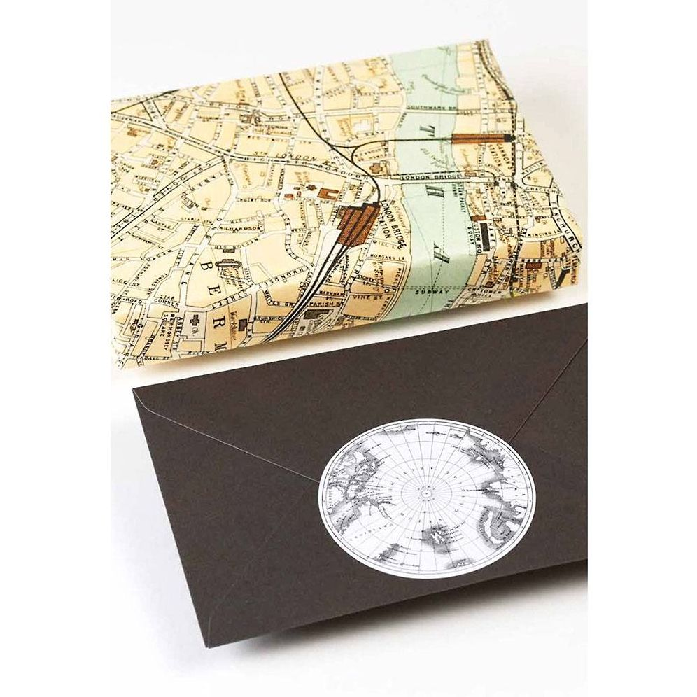 Historical Maps Label. Sticker & Tape Book - Image 7