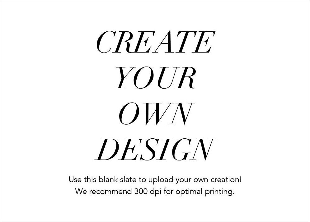 PP Upload Your Own A7 Horizontal Design