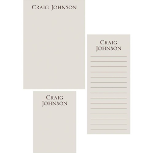 Mister Mixed Personalized Notepads