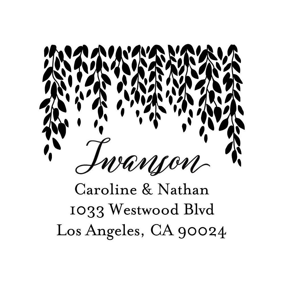 Willow Custom Stamp