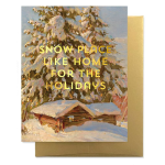 Snow Place Like Home Holiday Card