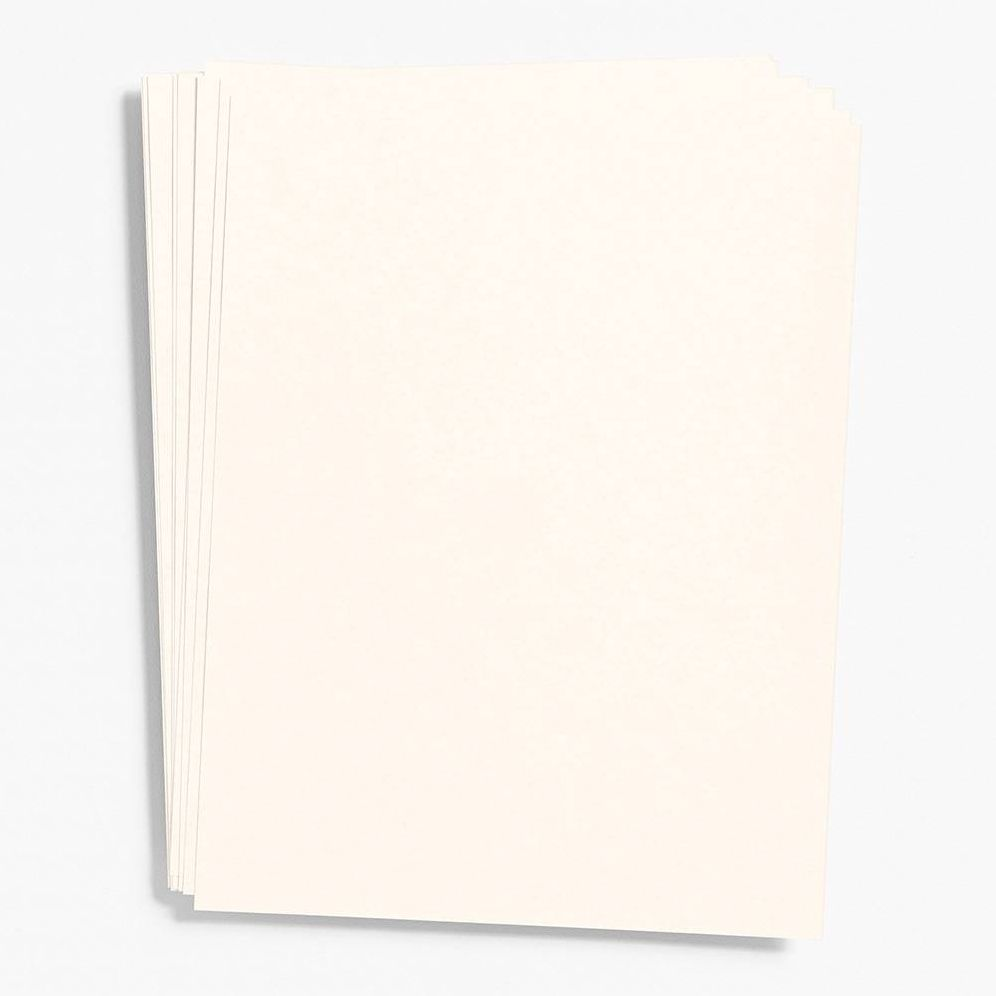 Luxe Cream Card Stock 8.5 x 11