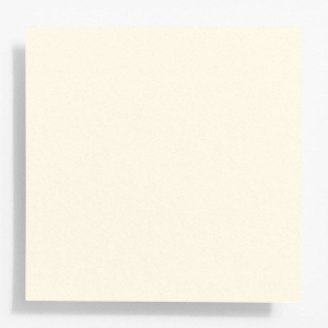5 Square Luxe White Enclosure Cards