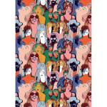 Pop Stars Flat Wrap