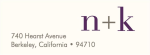 Initials Return Address Label