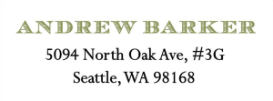 Banknote Return Address Label
