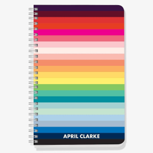 Rainbow Colorscope Custom Journal