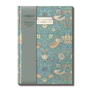 Morris & Co. Strawberry Thief Address Book