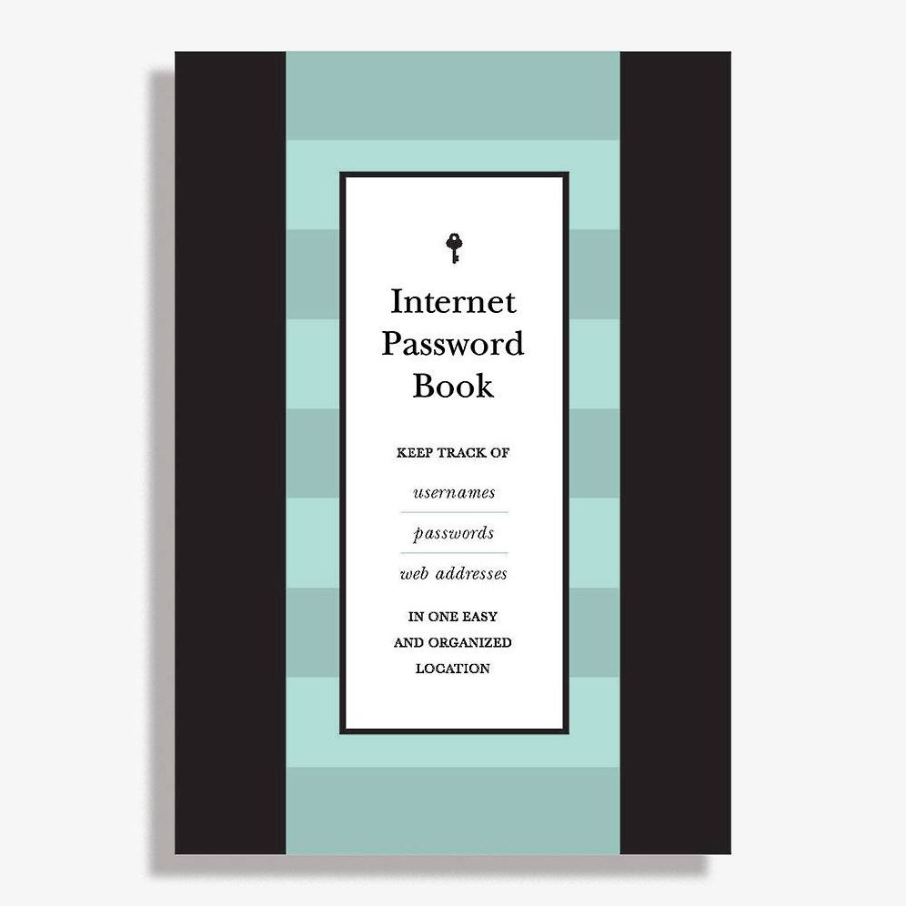 Internet Password Book: Keep Track of Usernames. Passwords. and Web Addresses in One Easy and Organized Location