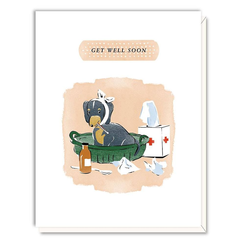 Dog Get Well Card