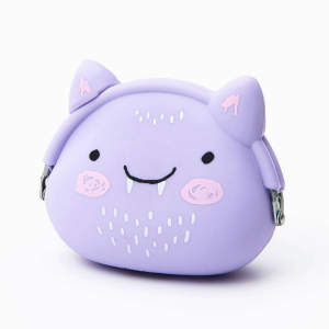 Vampire Cat Silcone Pouch