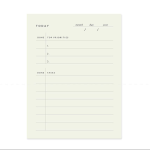 Today Block Notepad