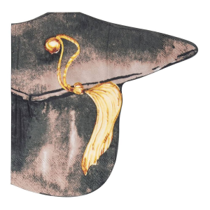 Graduation Cap Cocktail Napkins