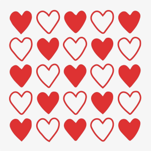 Heart Pattern Stamp