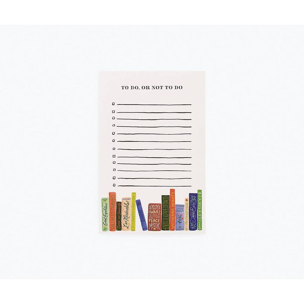 Rifle Paper Co. To Do. Not To Do Notepad