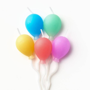 Balloon Candles S/5