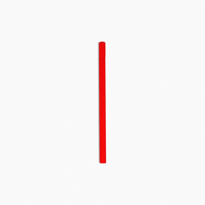 Prism Red Rollerball Pen
