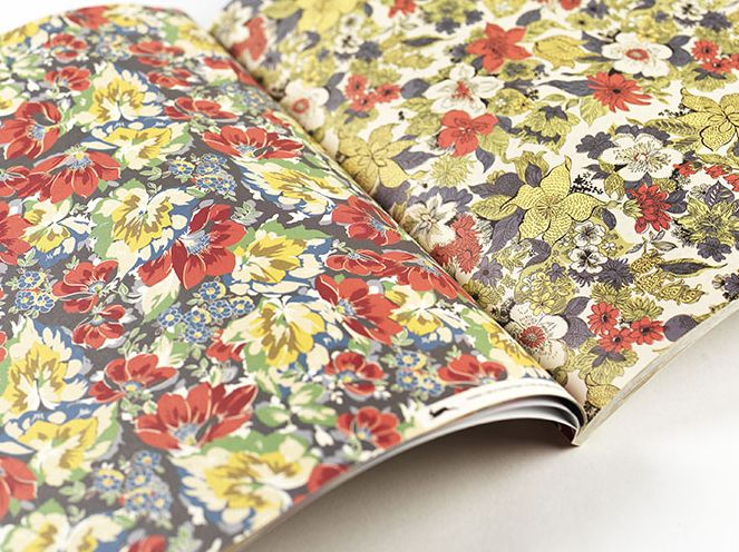 1950s Flowers - Gift & Creative Paper Book - Image 3