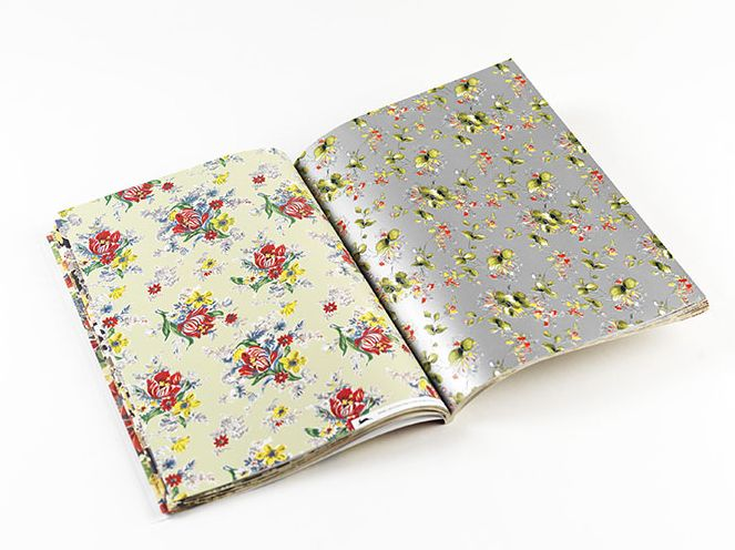 1950s Flowers - Gift & Creative Paper Book - Image 6