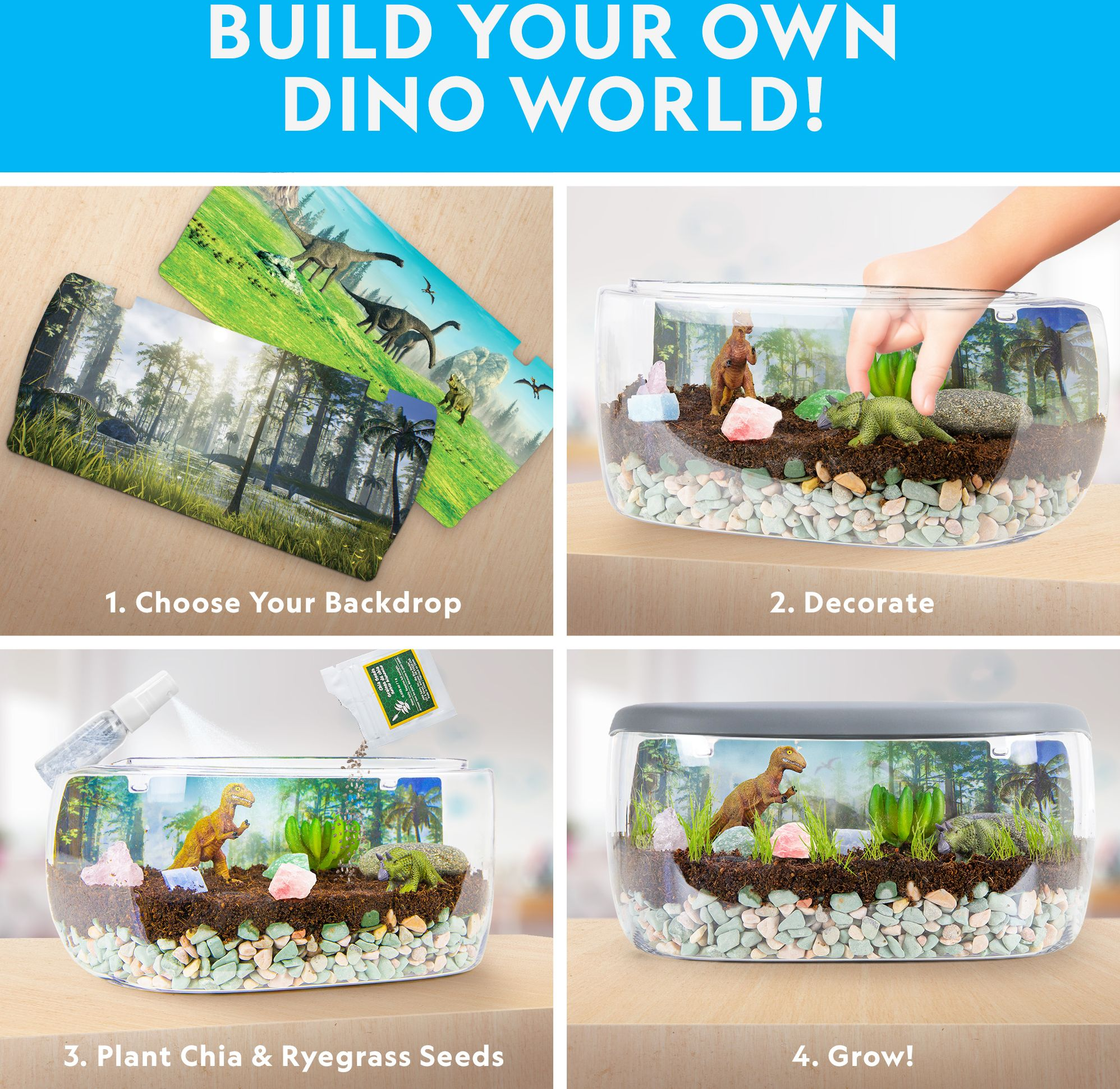 National Geographic Light up Terrarium: Dinosaur Habitat - Image 4