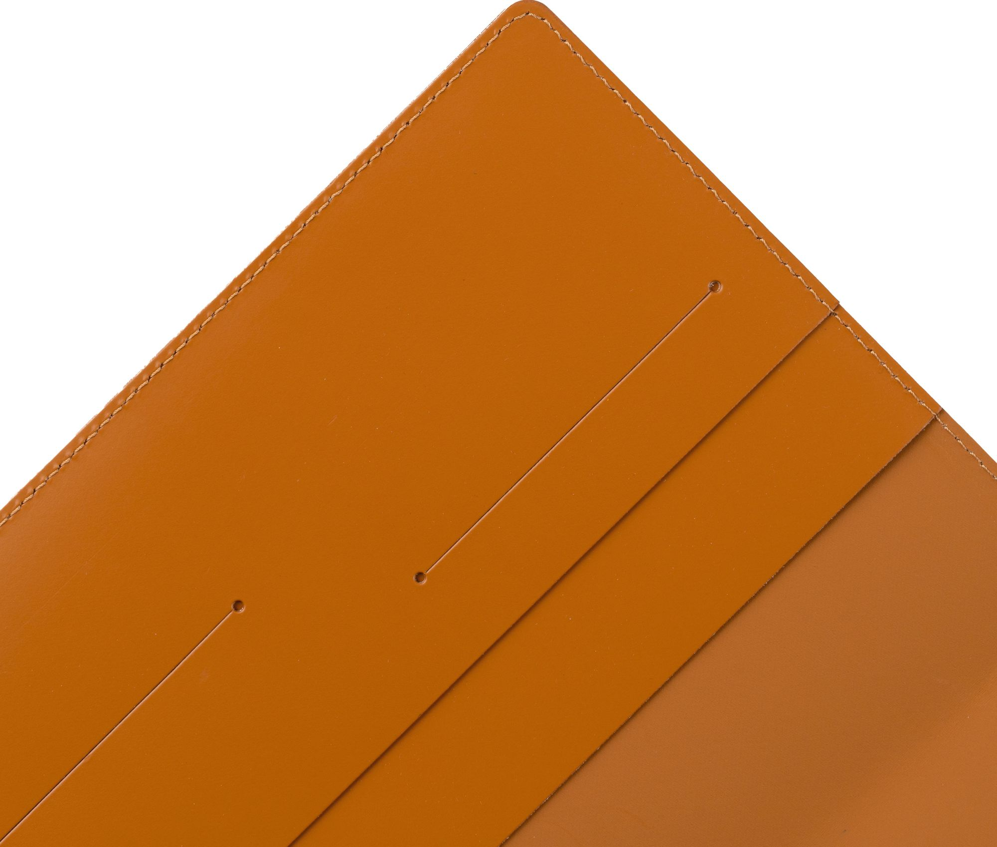 Paper Source Tan Leather Refillable A5 Journal Cover - Image 6