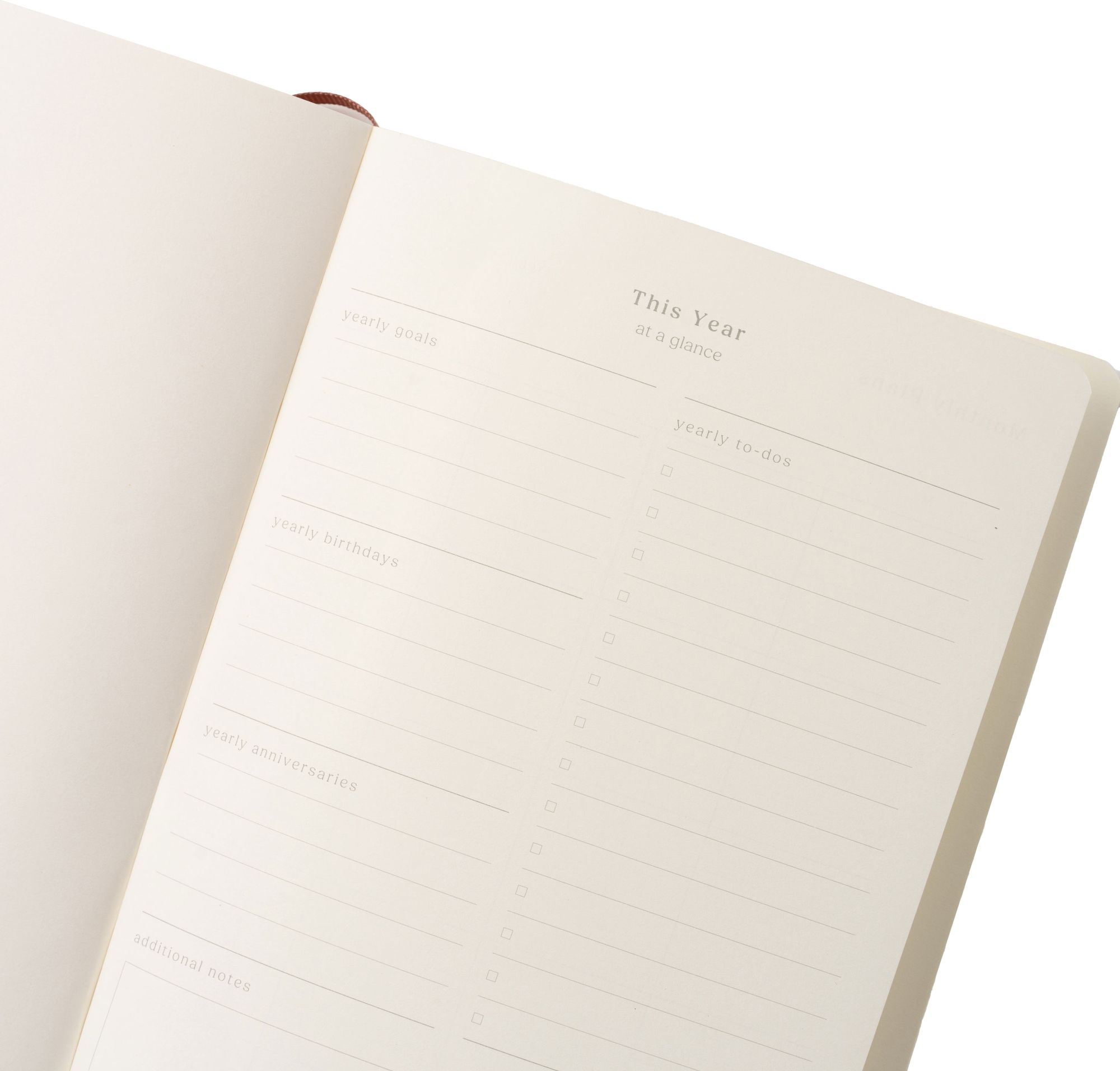 Paper Source A5 Weekly Vertical Undated Planner Pages - Image 4