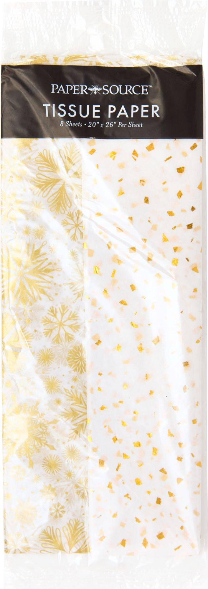 Gold Holiday Tissue Paper Set - Image 2