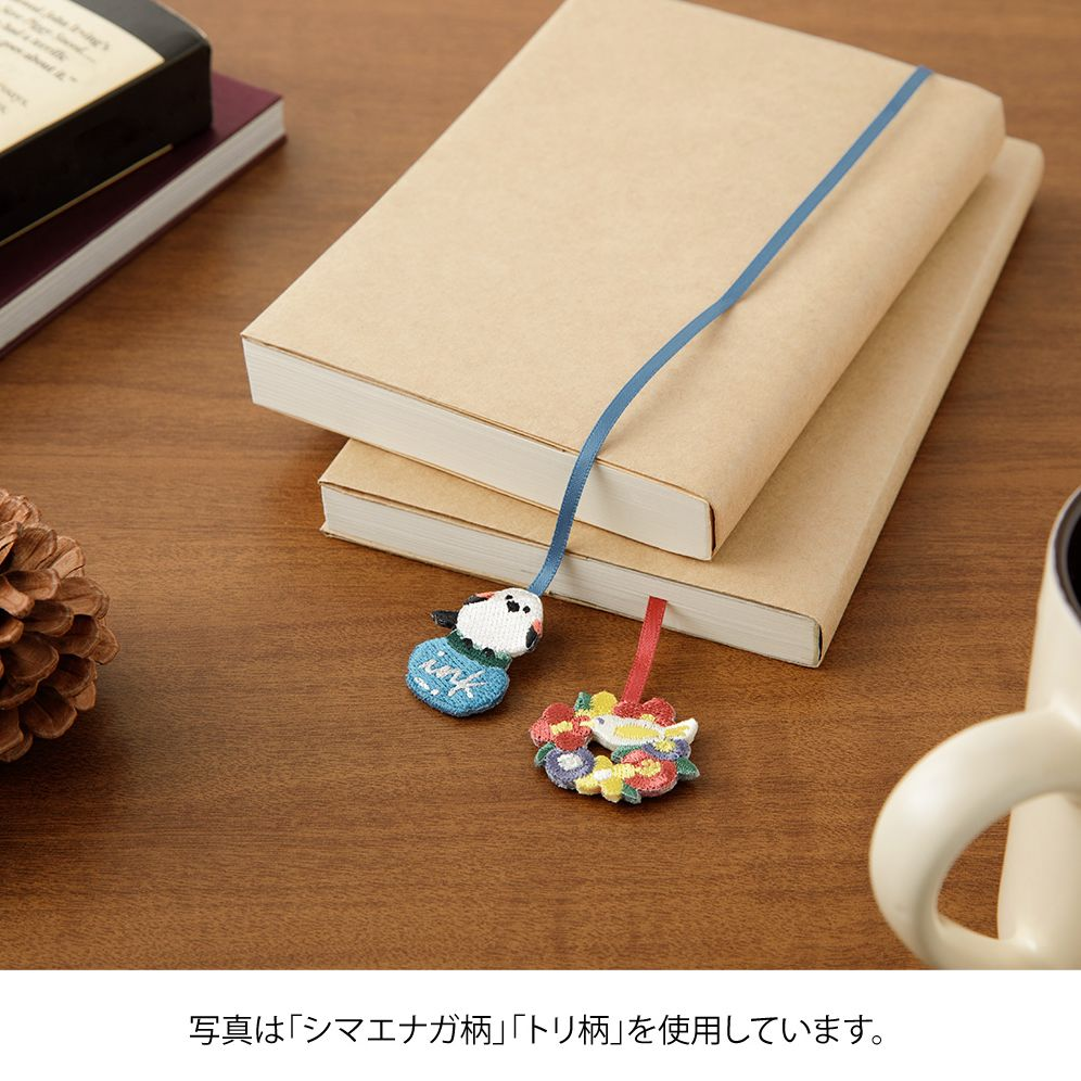 Midori Embroidery Bookmark Clip Bird - Image 6