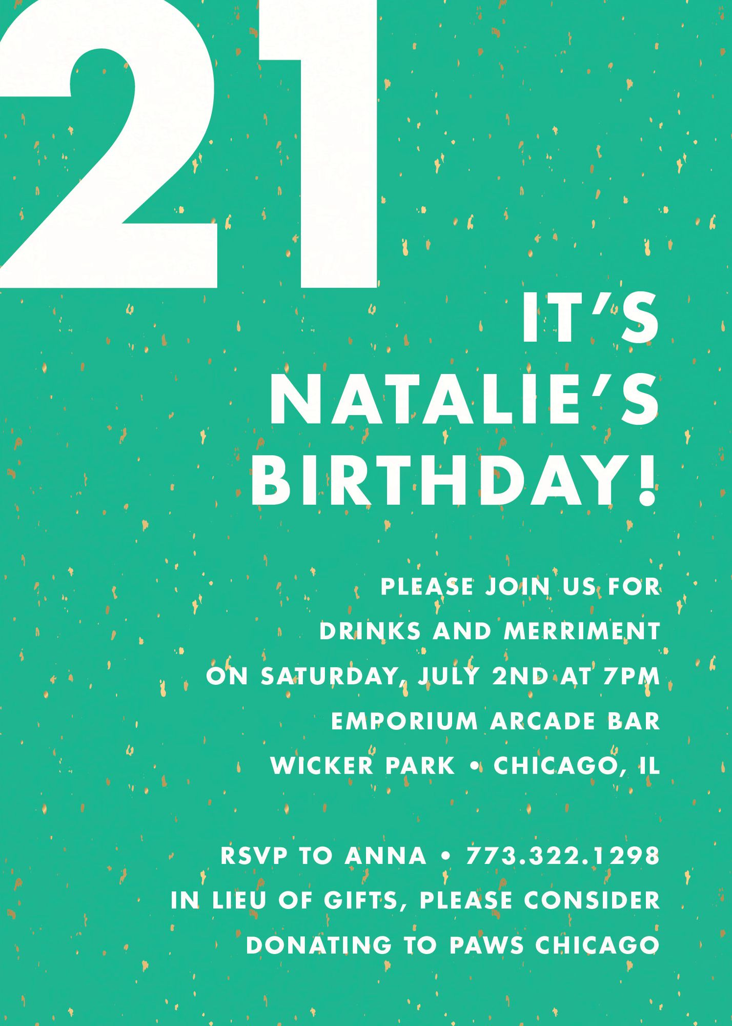 Colorful Party Invitation - Image 2