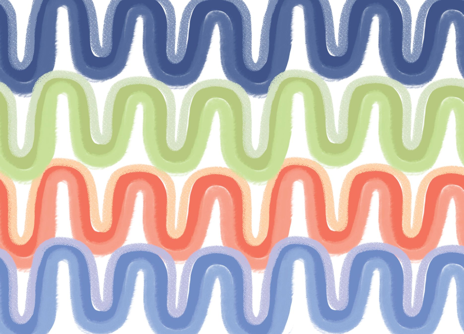 Doodle Wave Bright Stationery - Image 2