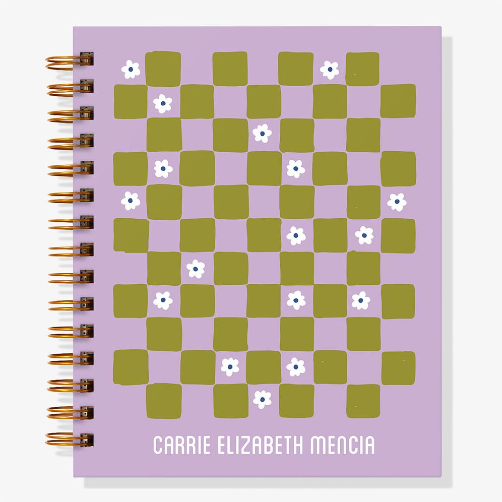 12-Month Cozy Patchwork Custom Planner - Image 4