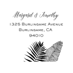 Palms Custom Stamp