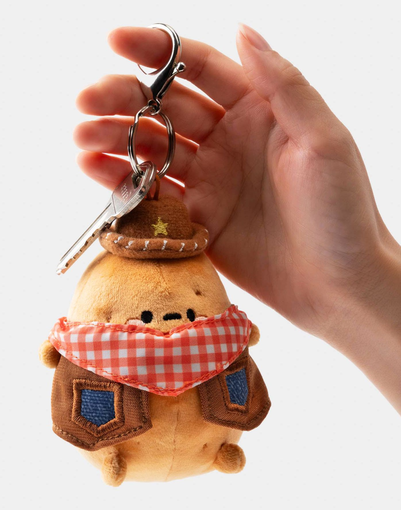 Cowboy Tayto 4 Plush Keychain - Image 3