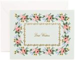 Best Wishes Congratulations Card