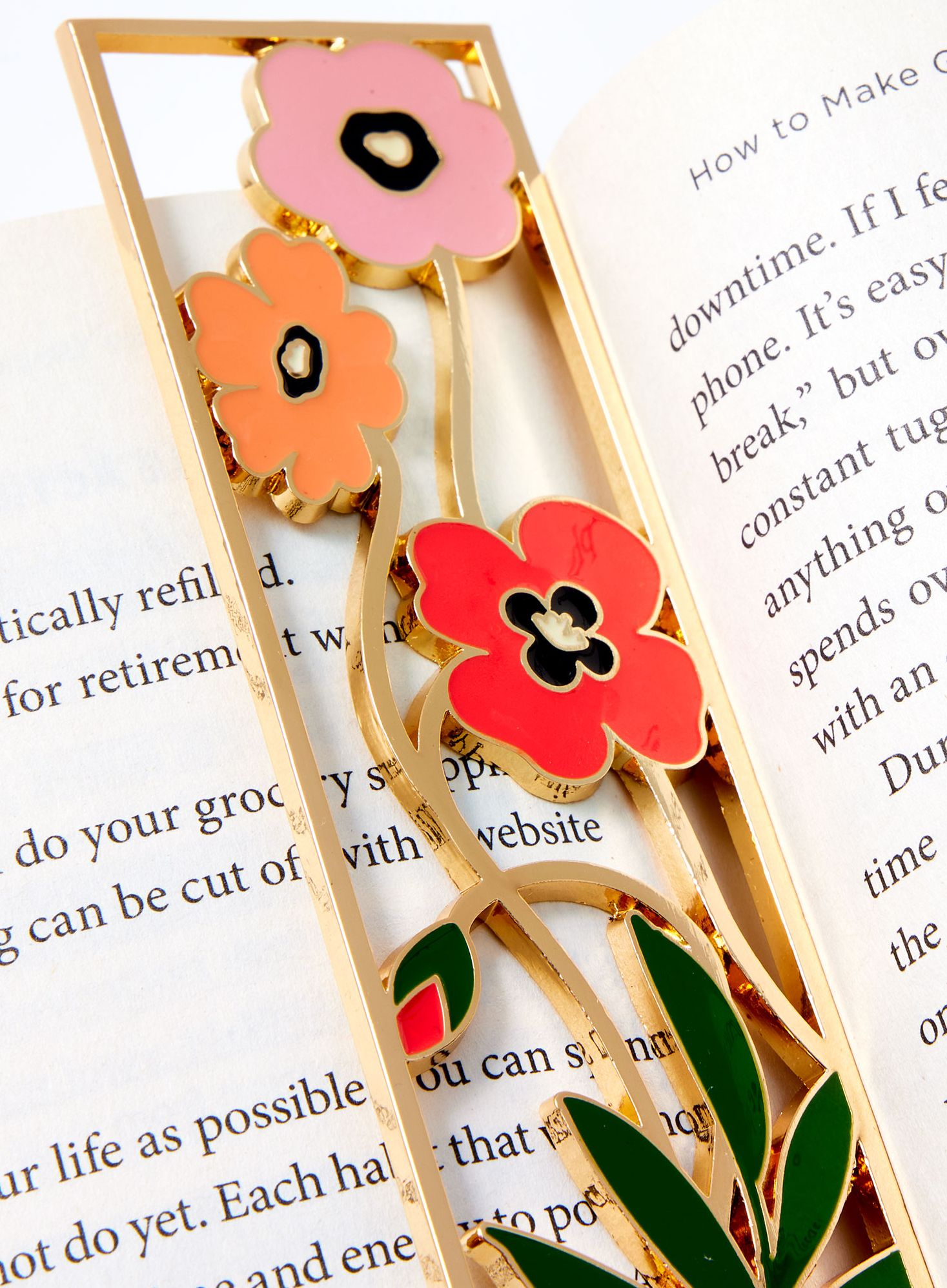 Laser Cut Flower Bookmark - Image 2