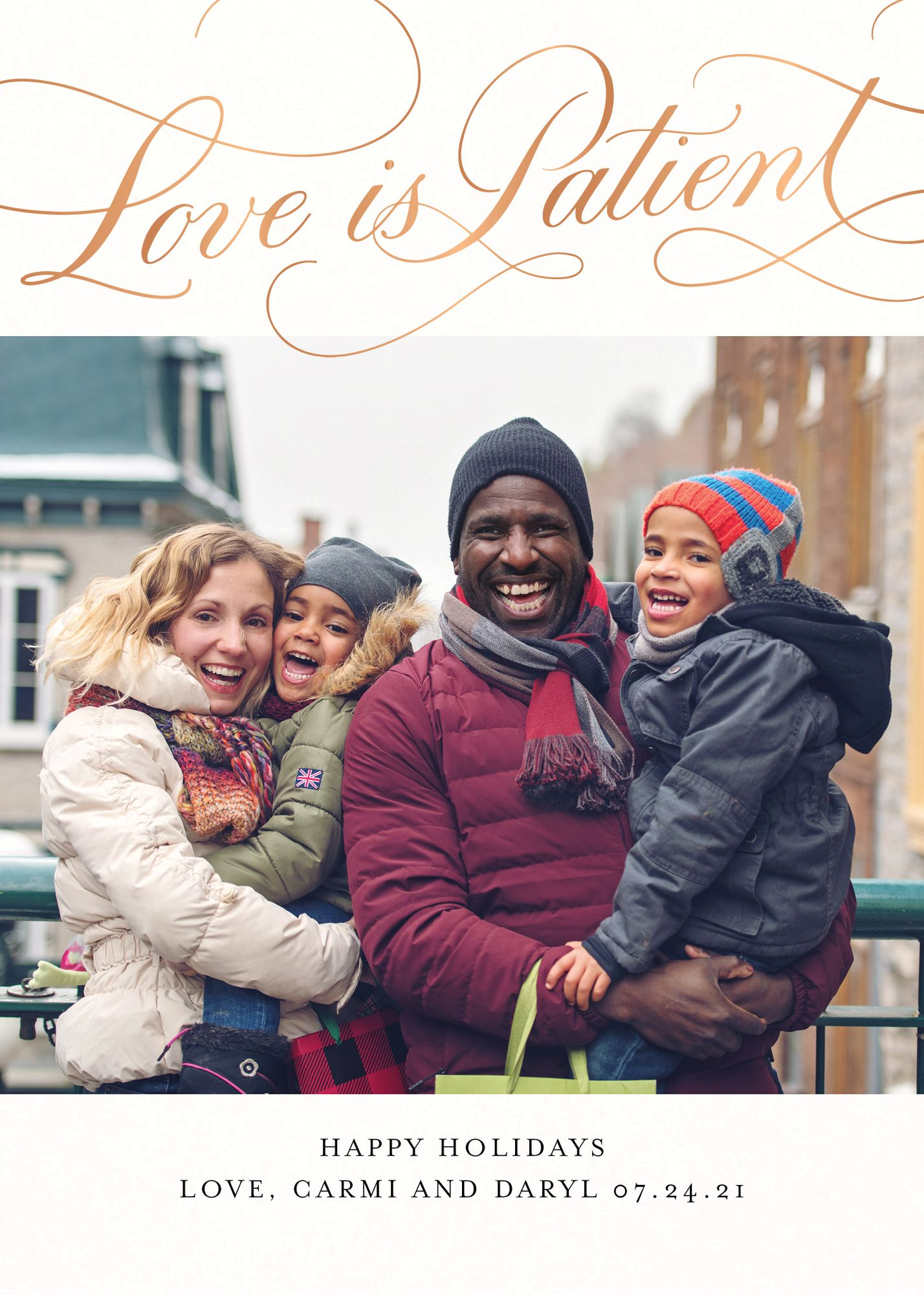 Patient Love Holiday Photo Card - Image 3