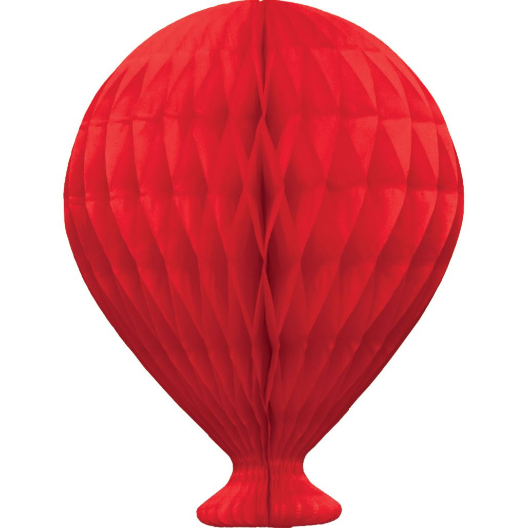 Honeycomb Balloon.Red