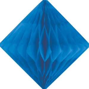 Blue Diamond Paper Honeycomb 15cm