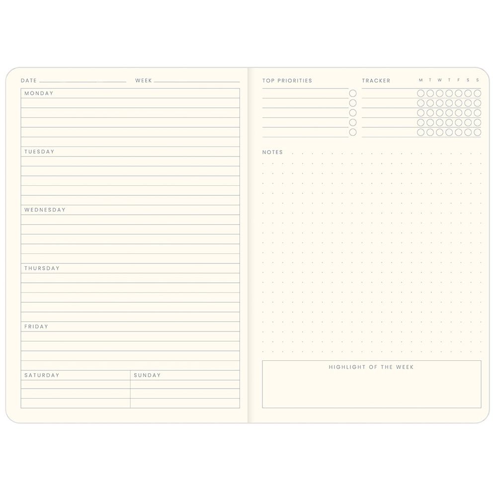 Colourology Undated Weekly Planner Growth - Image 2