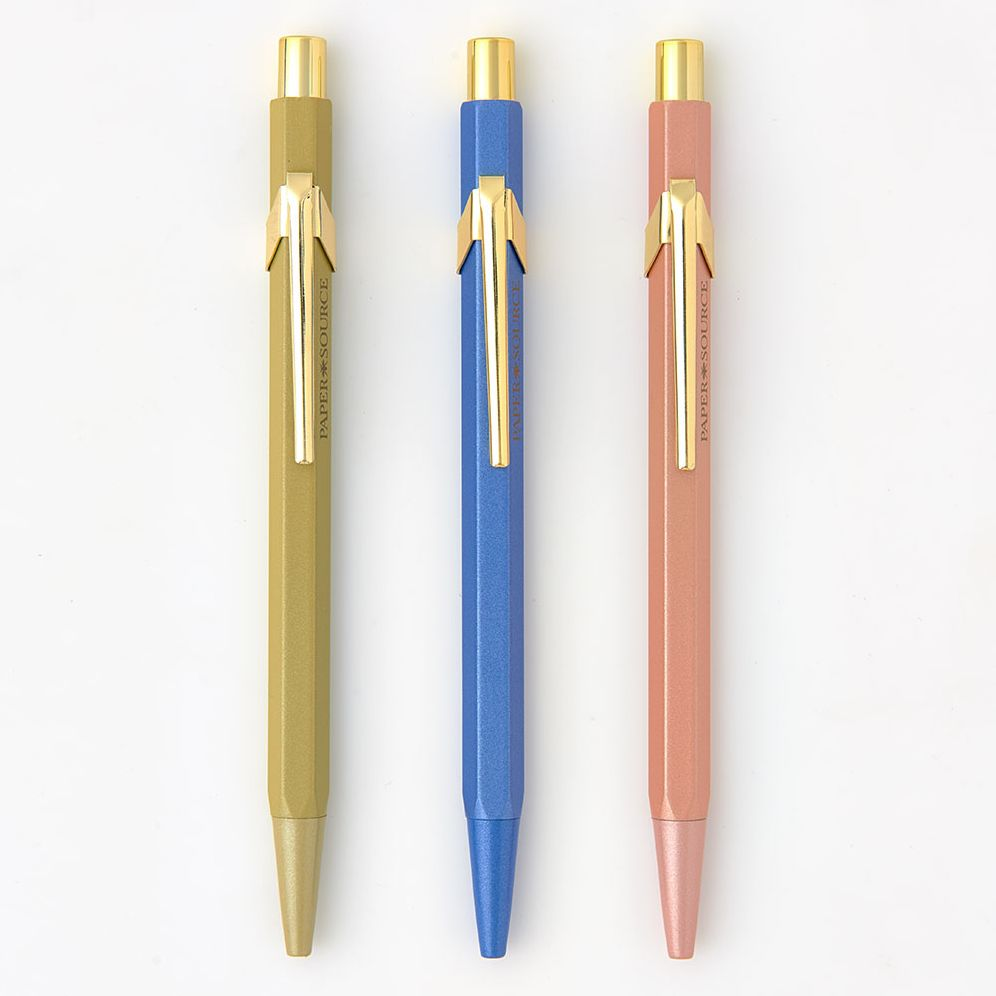 PS Collection Pastel Metallic Clip Ballpoint S/3 - Image 2