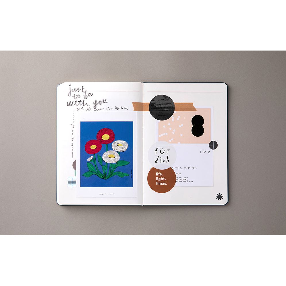 Moment Undated Diary in Butter - Image 6