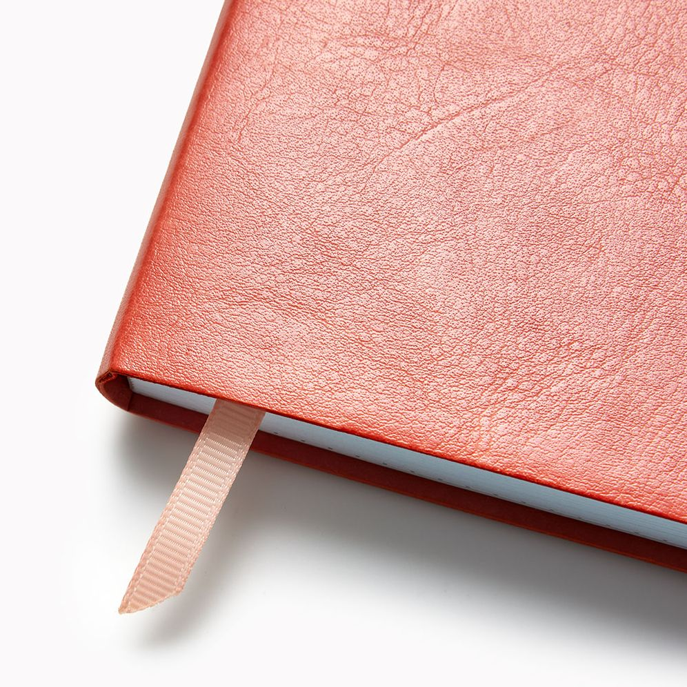 Coral Paper Wasp Med. Lined Journal - Image 2