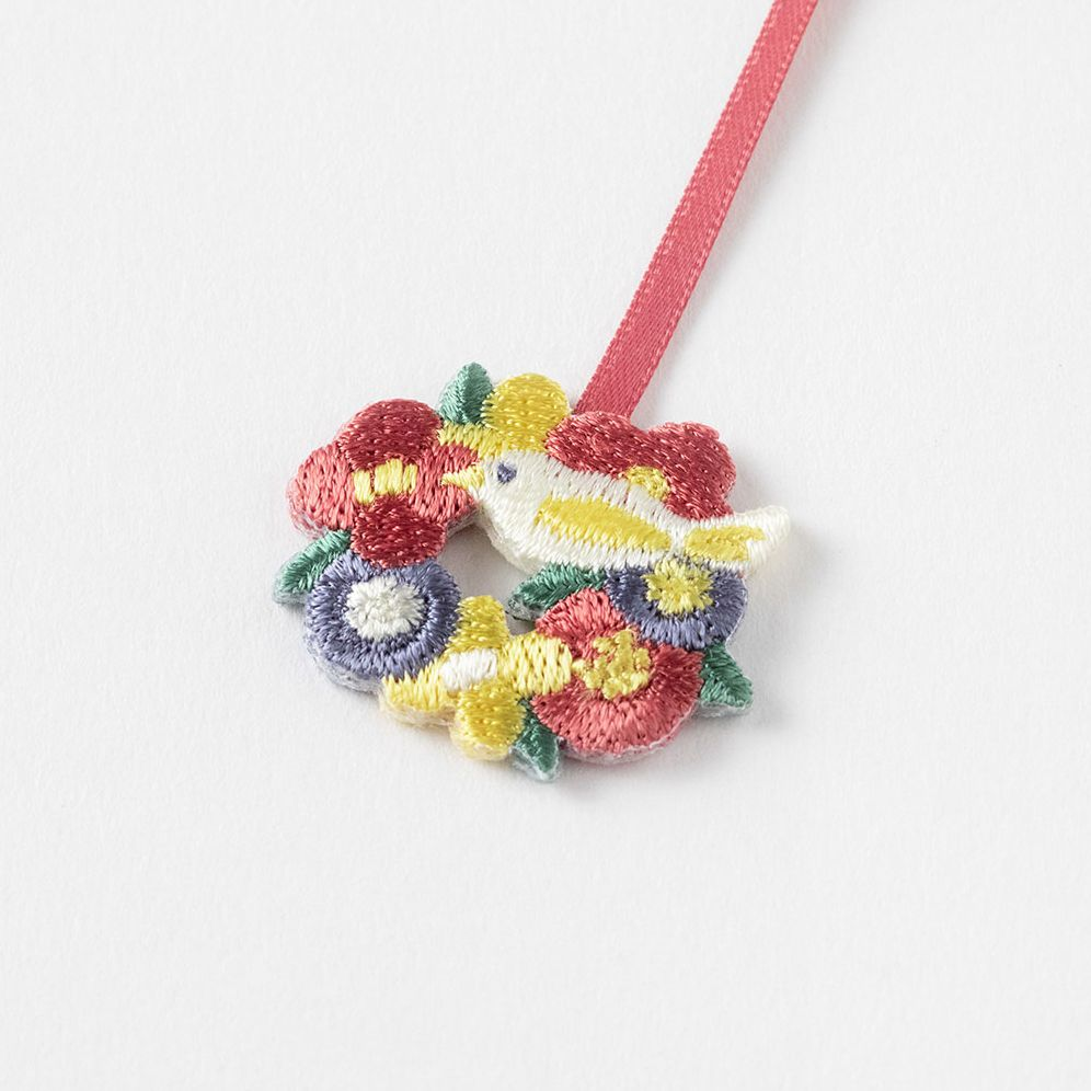 Midori Embroidery Bookmark Clip Bird - Image 8