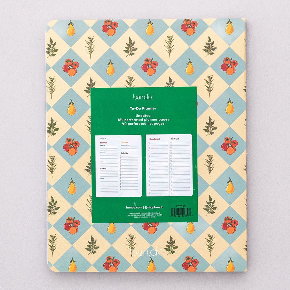 To Do Planner. Garden Checkered - Image 5
