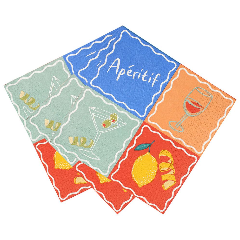 Bon Appetit Cocktail Napkins - Image 3