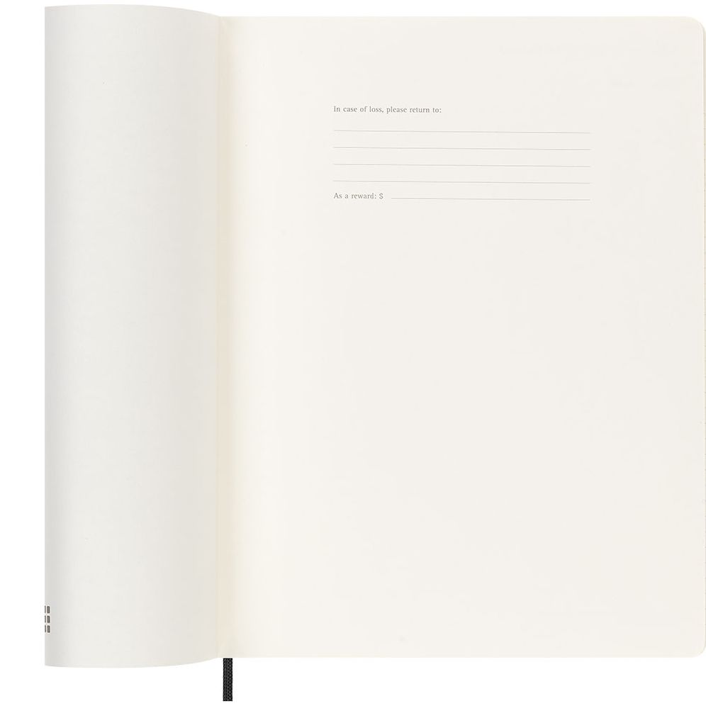 Moleskine Classic 18 Month 2025-2026 Weekly Planner. Soft Cover. XL (7.5 x 10). Black. 208 pages - Image 2